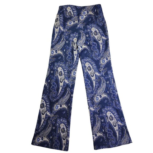 Maeve By Anthropologie Paisley Wide-Leg Pants Women's Size 4 - Picture 3 of 10